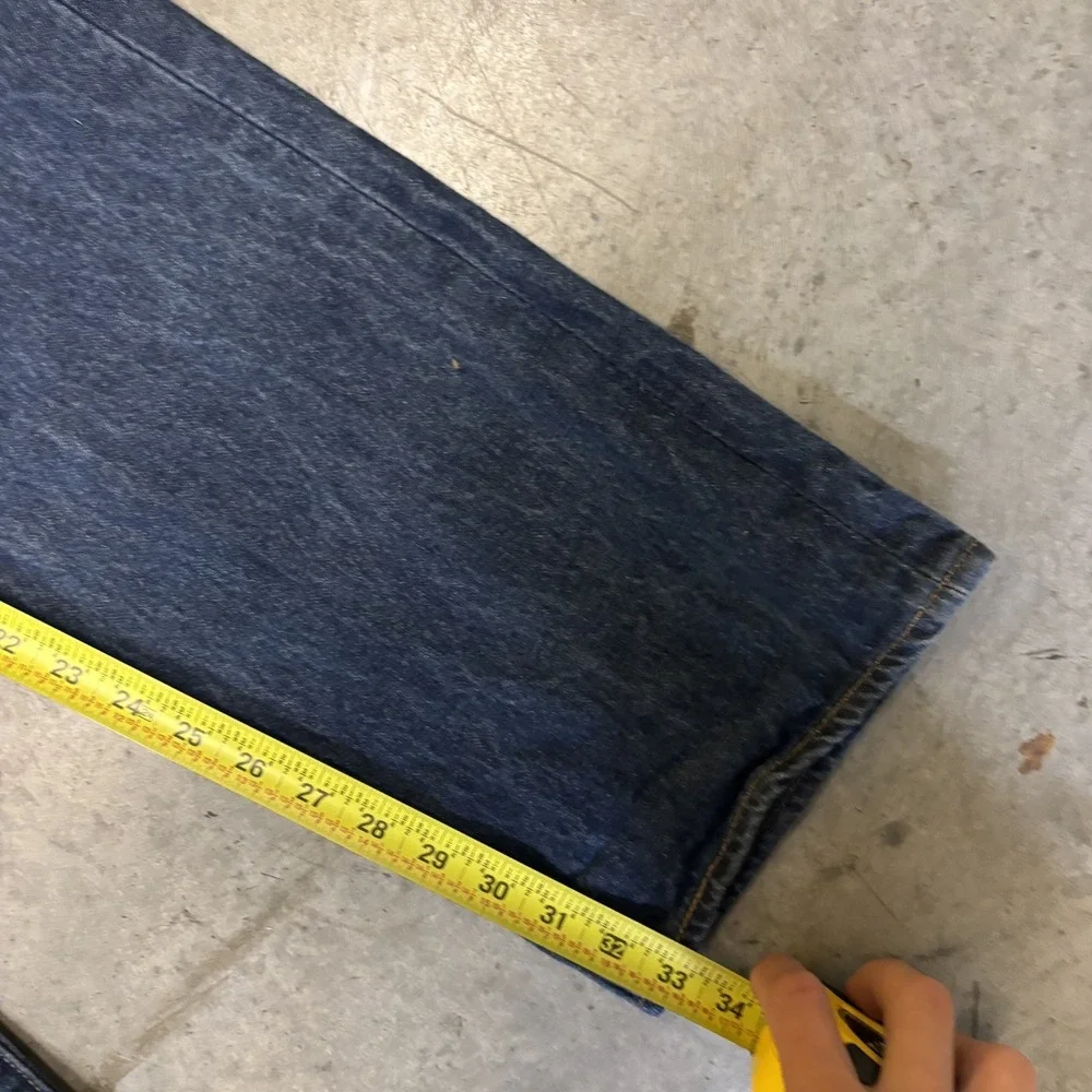 Levi's 501 Jeans Men's 35 x 33 Blue Button Fly Cotton Americana Denim 5 Pocket